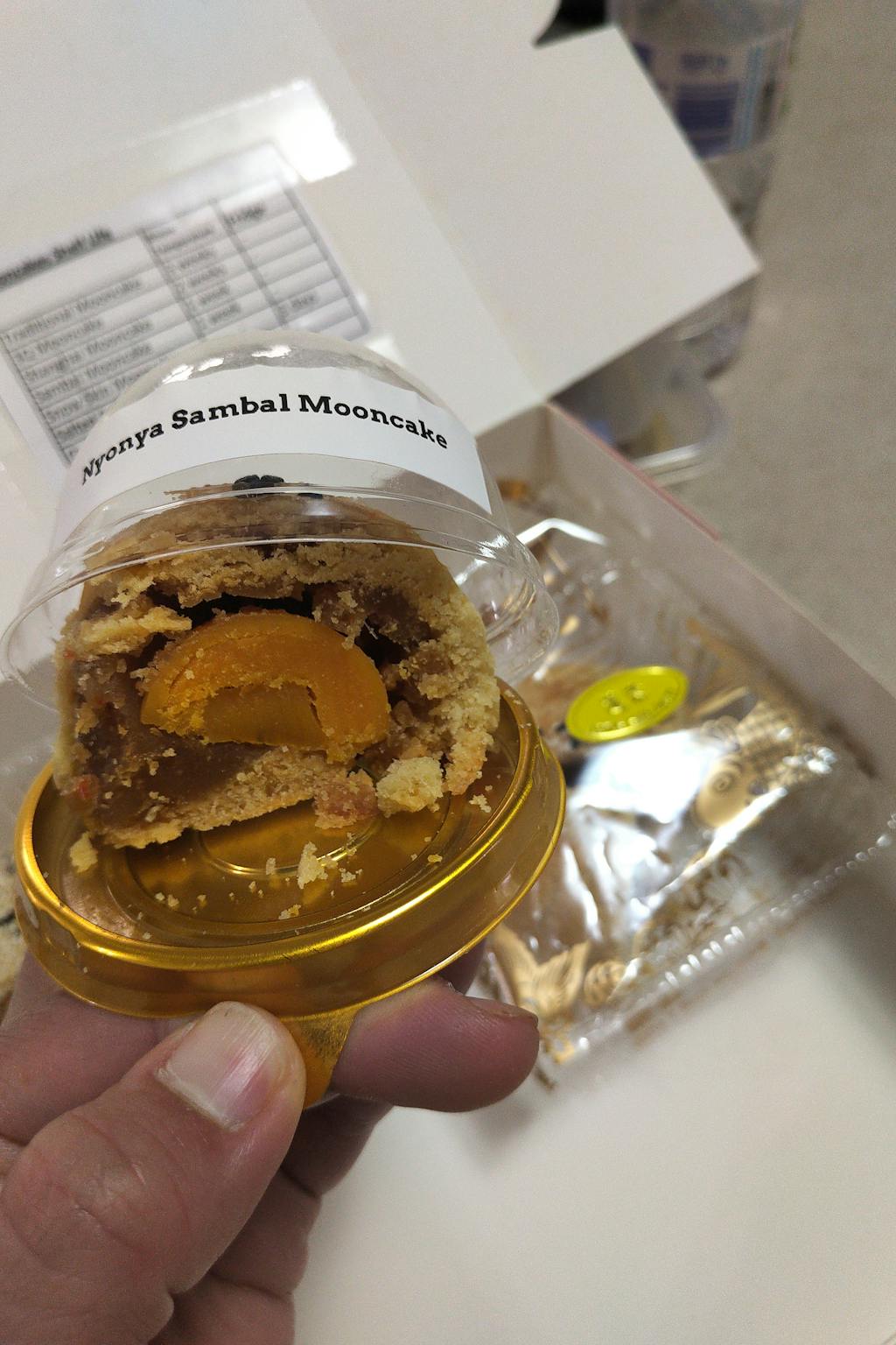 Customer photo for an Amour Desserts review