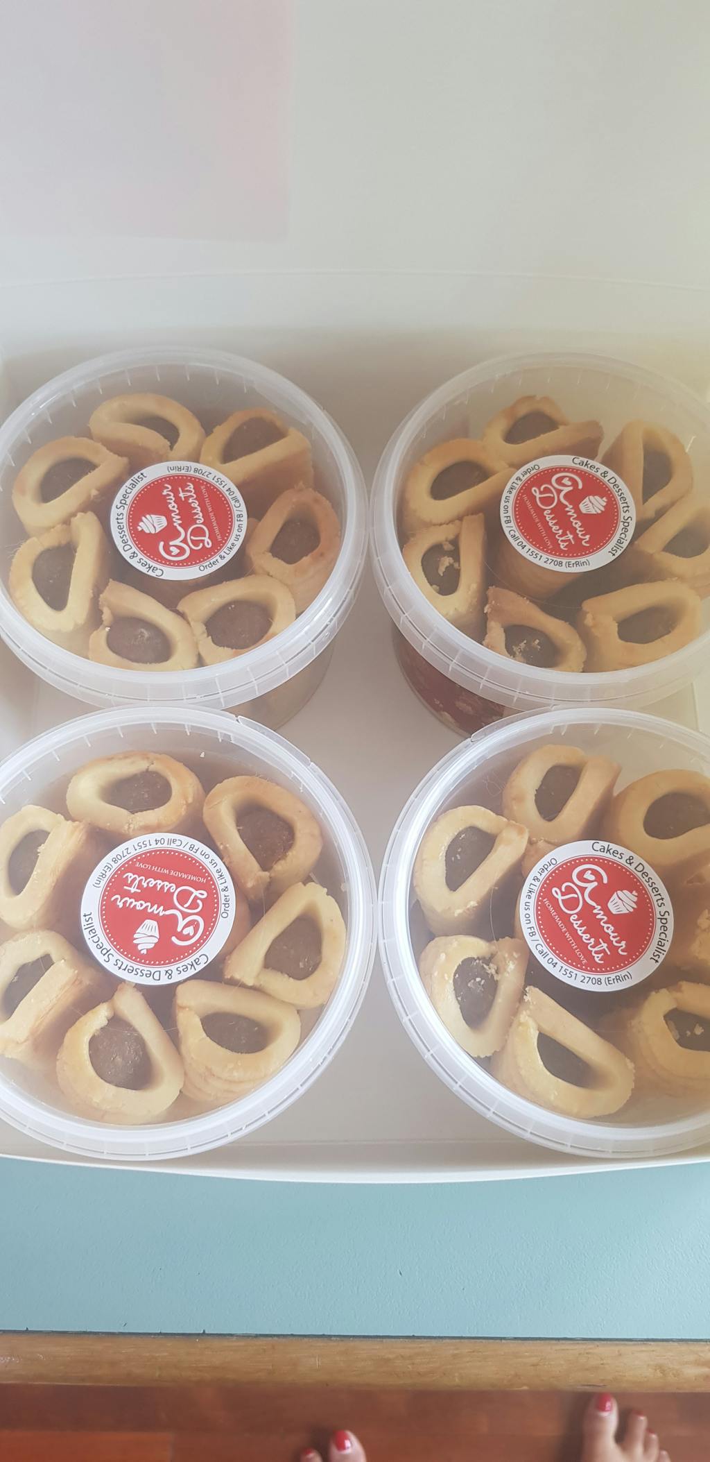 Customer photo for an Amour Desserts review