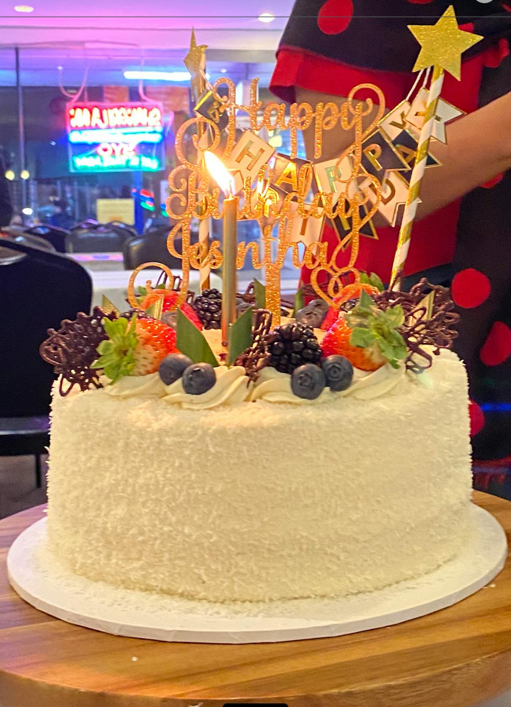 Customer photo for an Amour Desserts review